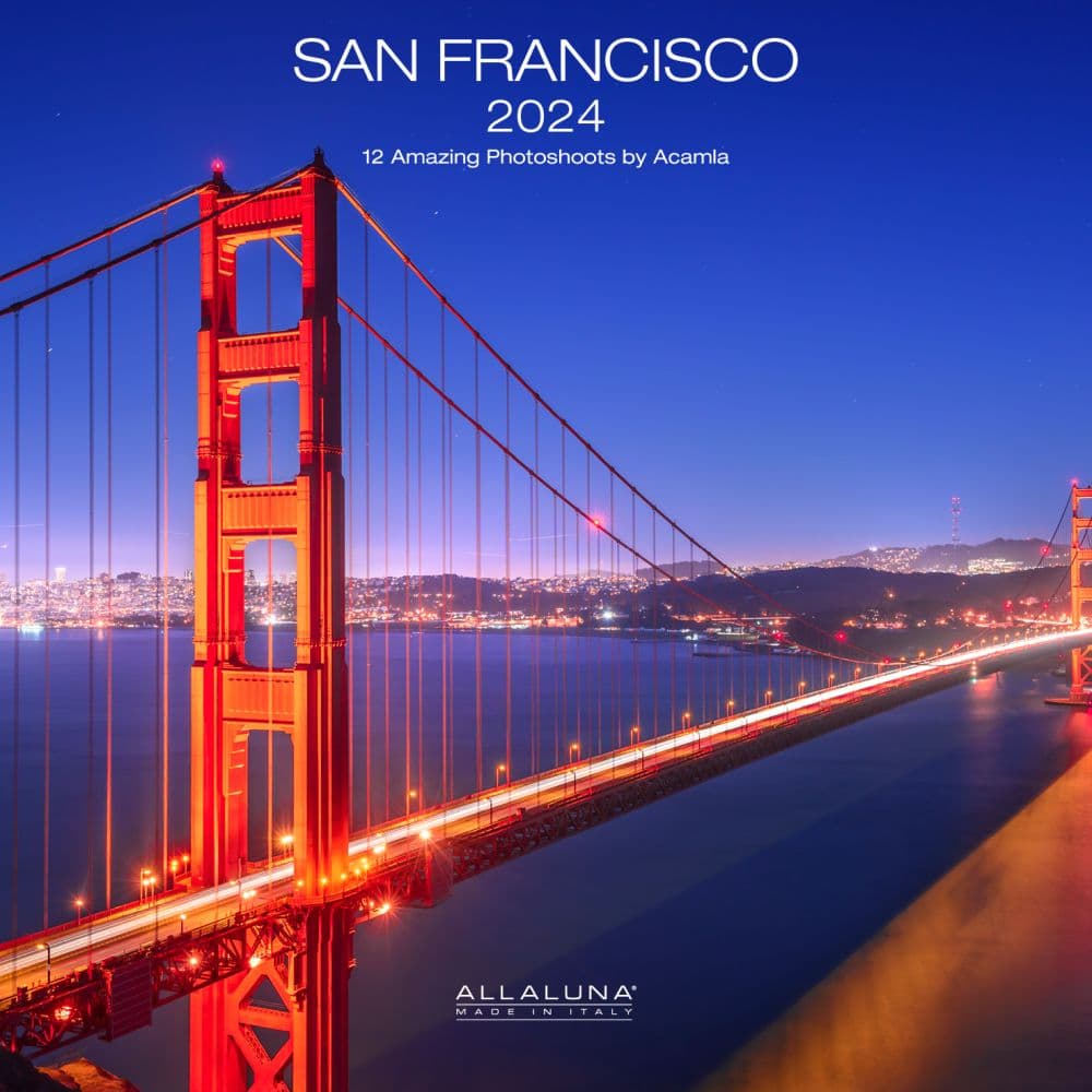 San Francisco 2024 Wall Calendar