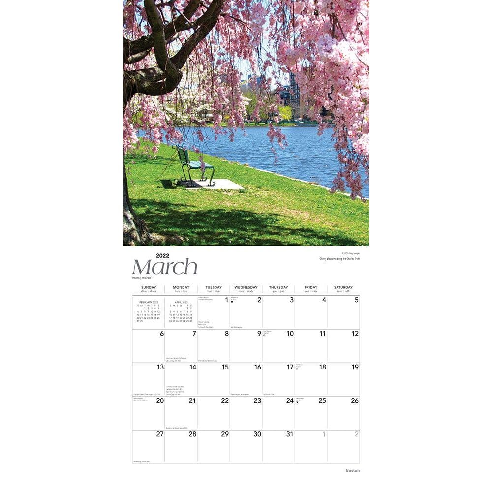 Boston 2022 Wall Calendar - Calendars.com