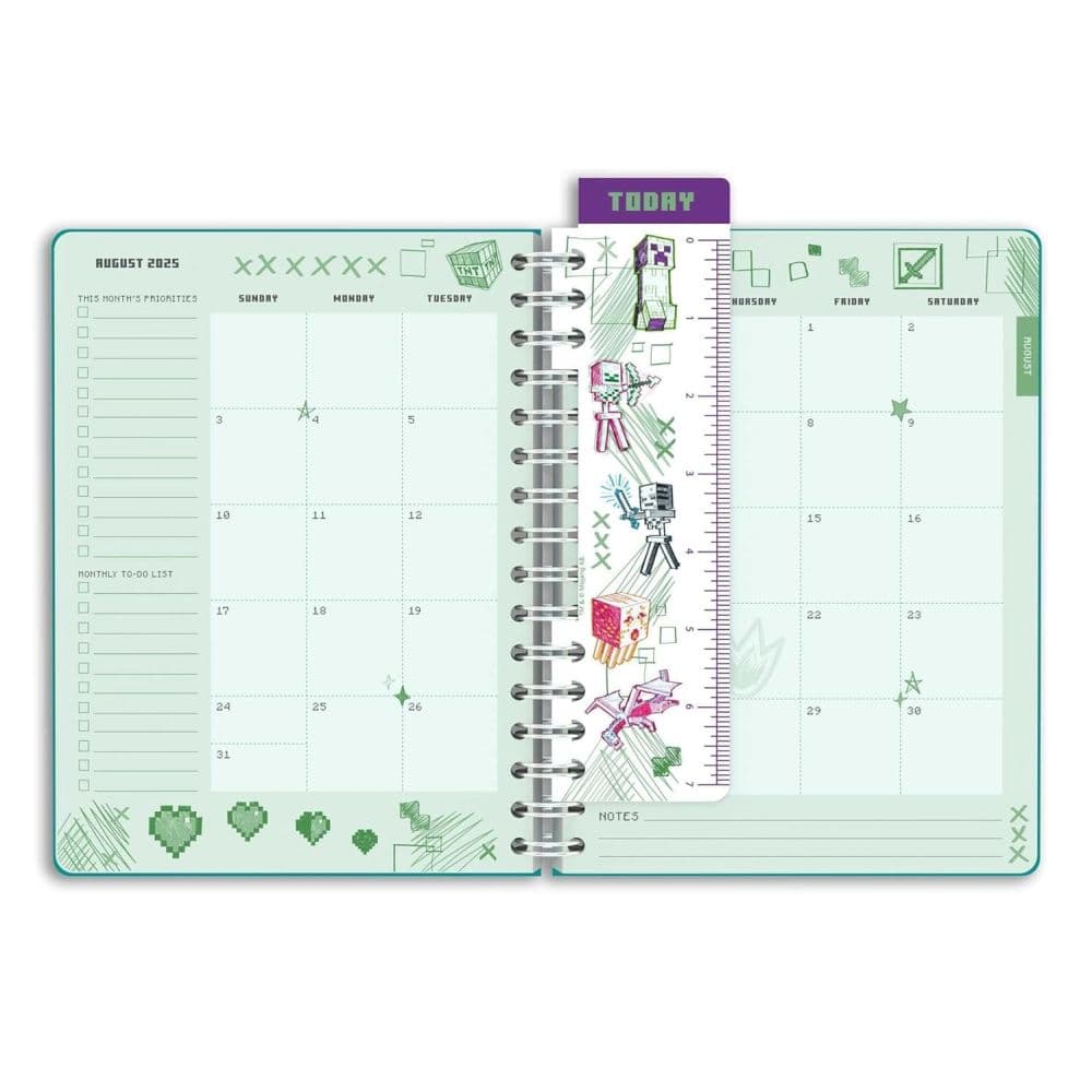 Minecraft Mobs 2026 Planner Eighth Alternate Image