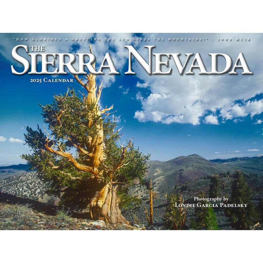 Sierra Nevadas 2025 Wall Calendar