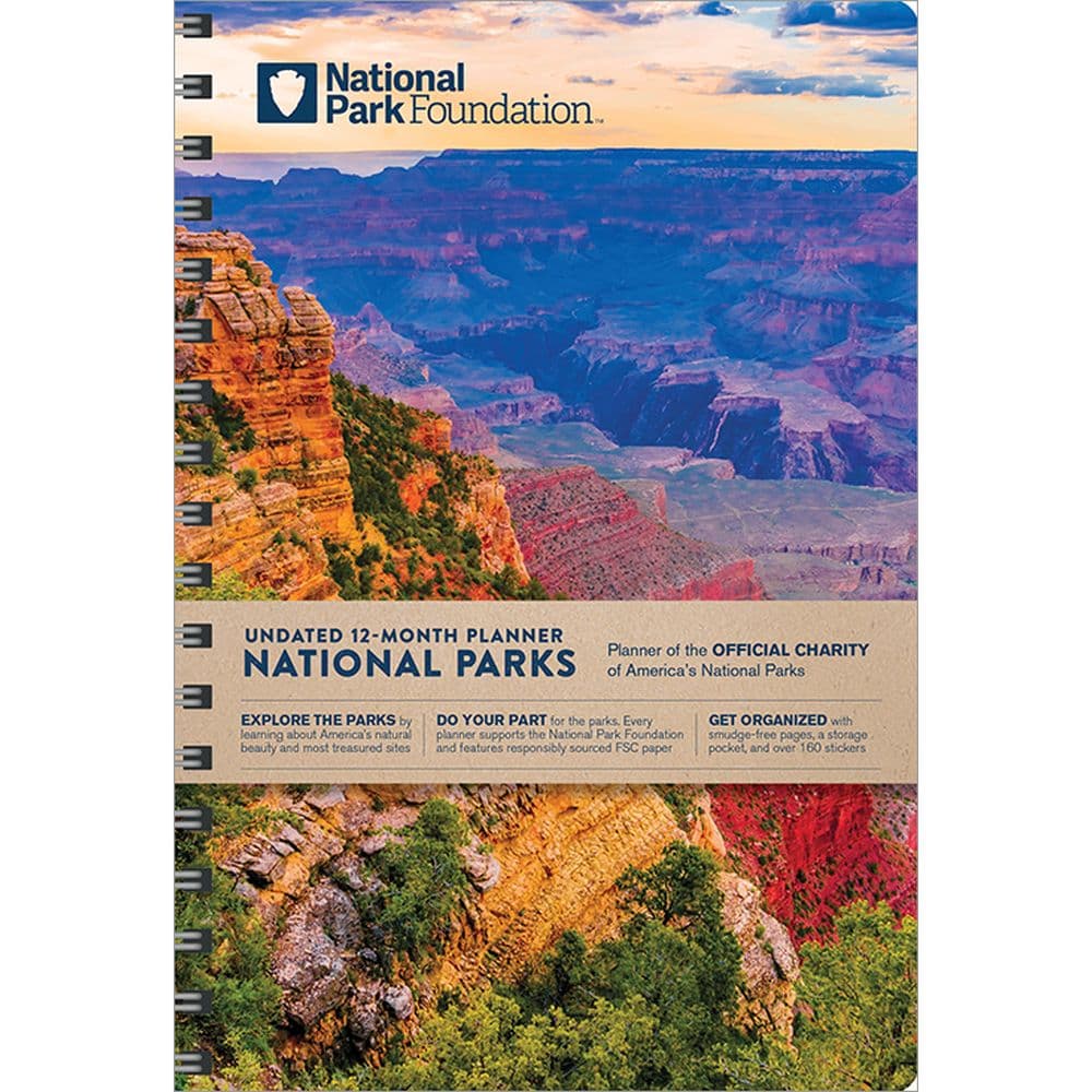 National Park Foundation 2025 Planner Main Product Image width=&quot;1000&quot; height=&quot;1000&quot;