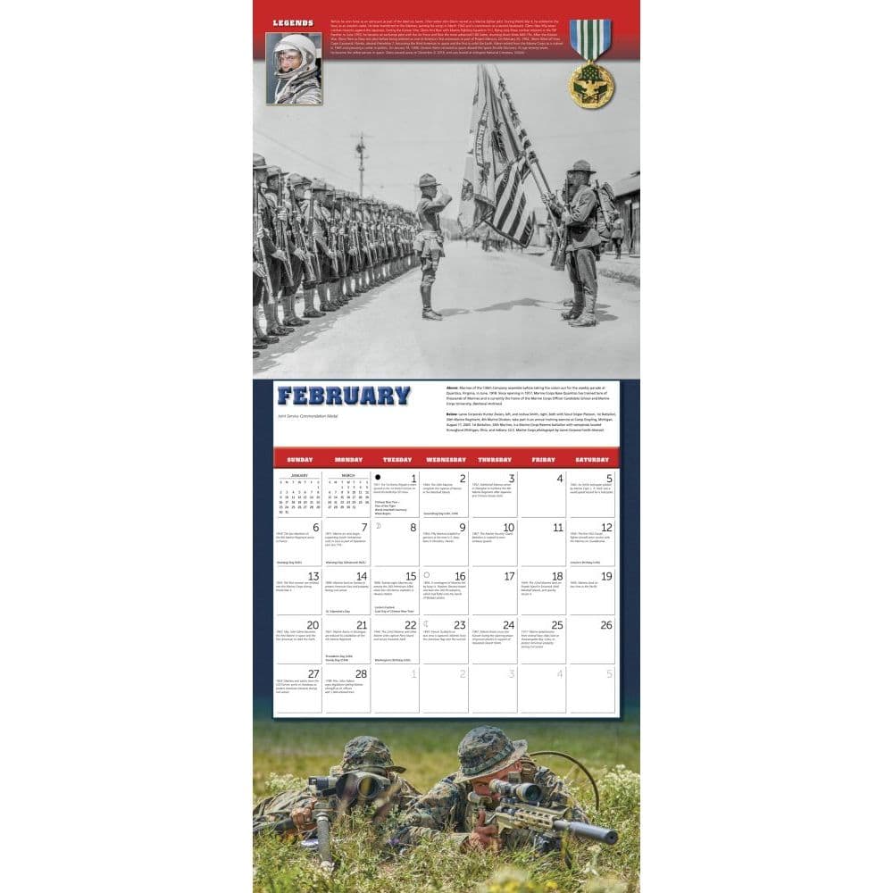 Usmc Holiday Schedule 2022 Marines 2022 Wall Calendar - Calendars.com