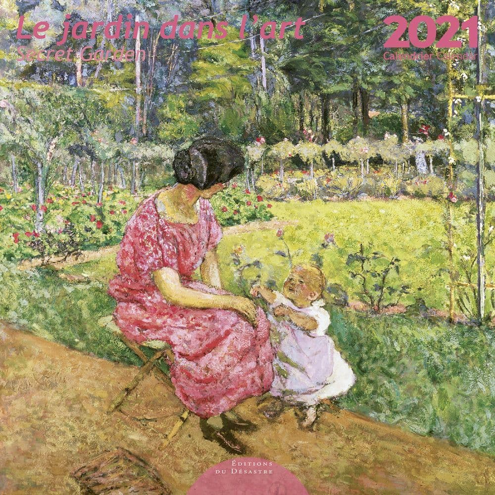 Jardin Dans Lart EdD Wall Calendar