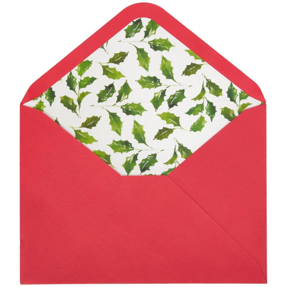 Holly Branch Christmas Card Third Alternate Image