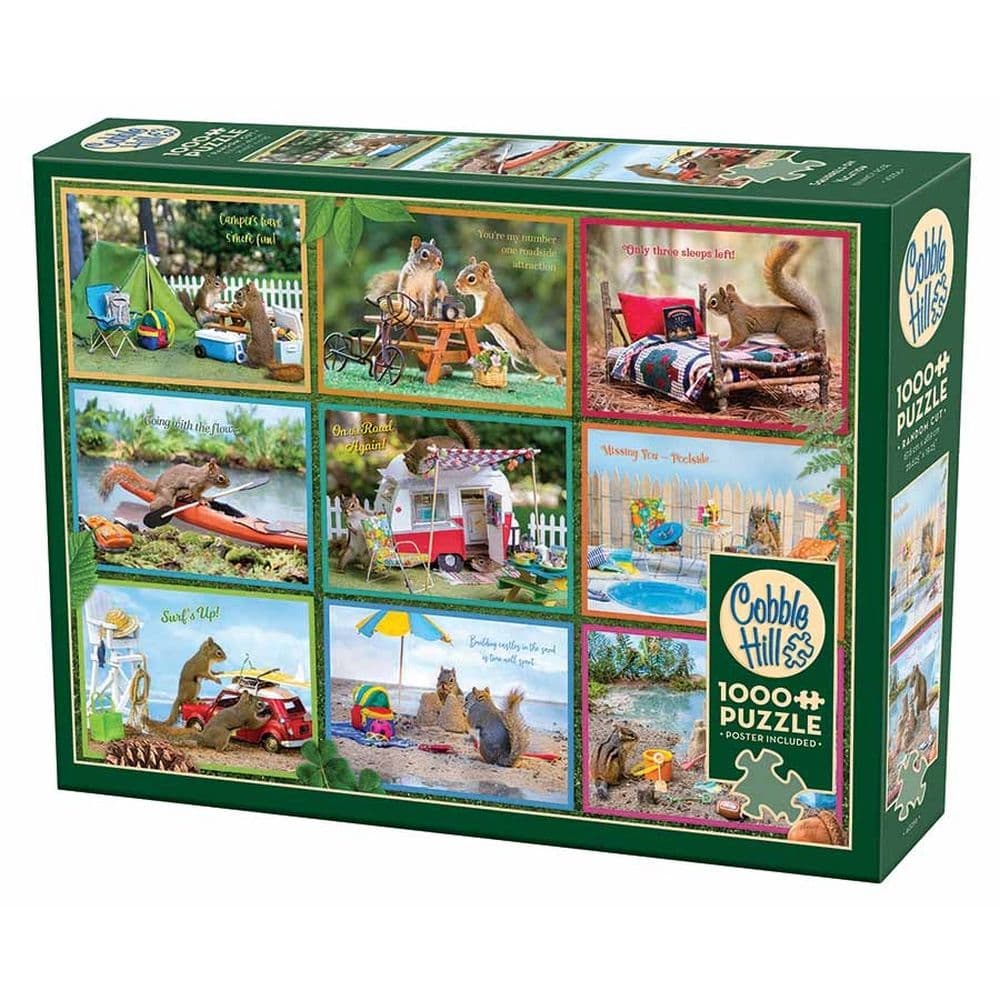 Squirrels on Vacation 1000pc Puzzle Fourth Alternate Image