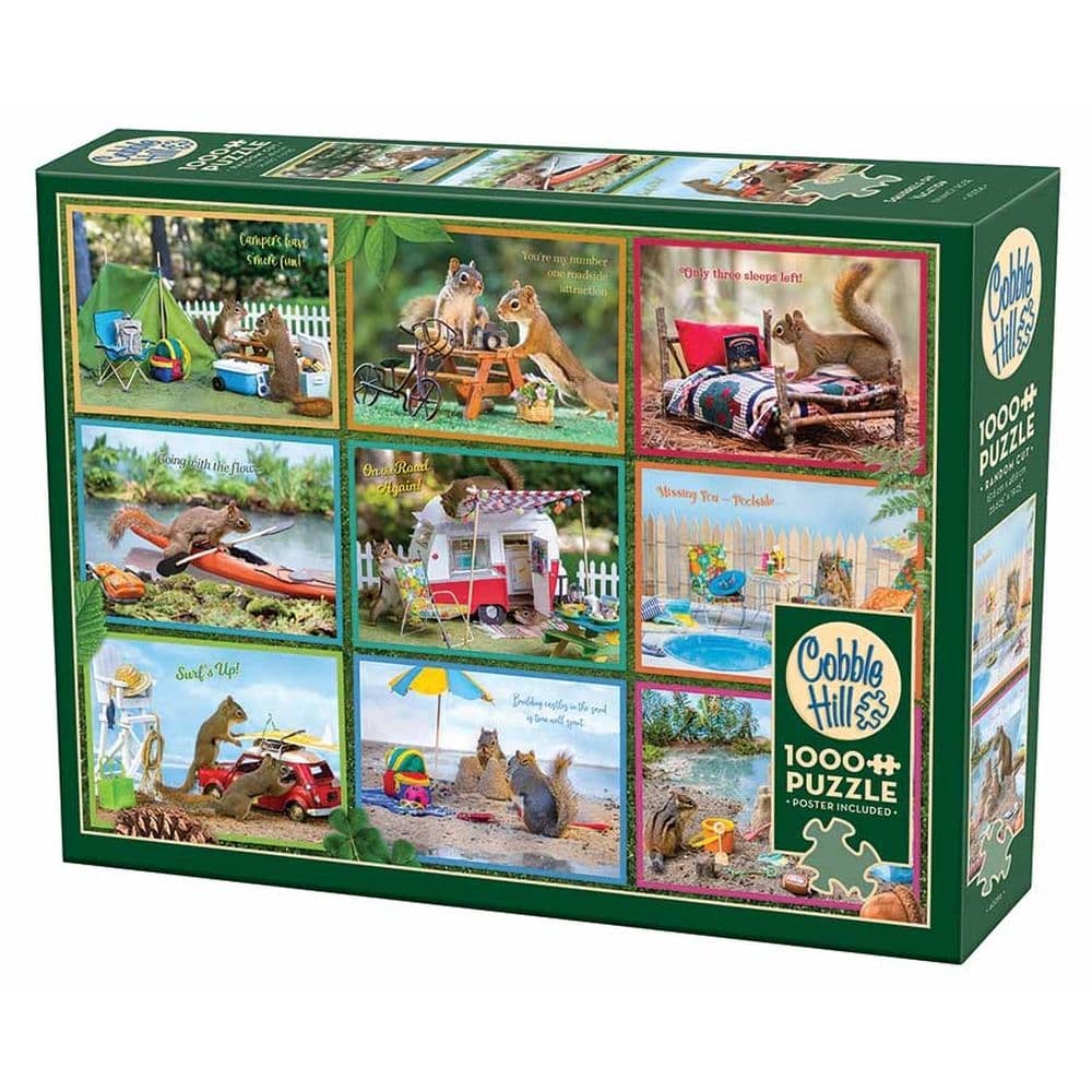 Squirrels on Vacation 1000pc Puzzle Main Product Image