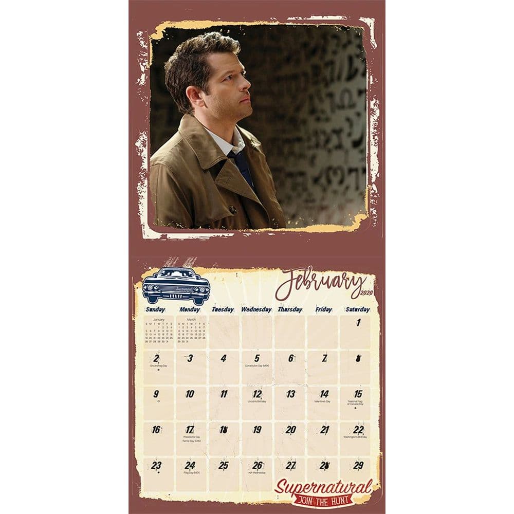 Supernatural Wall Calendar
