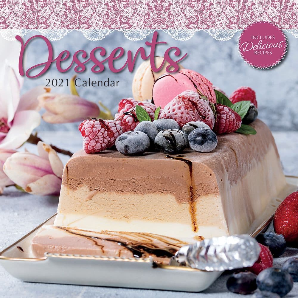 Desserts Wall Calendar