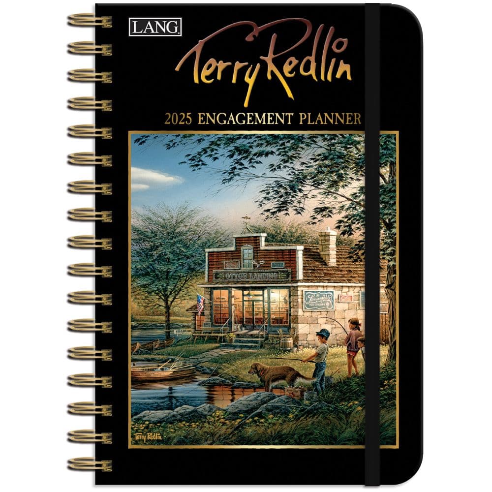 Terry Redlin 2025 Spiral Engagement Planner