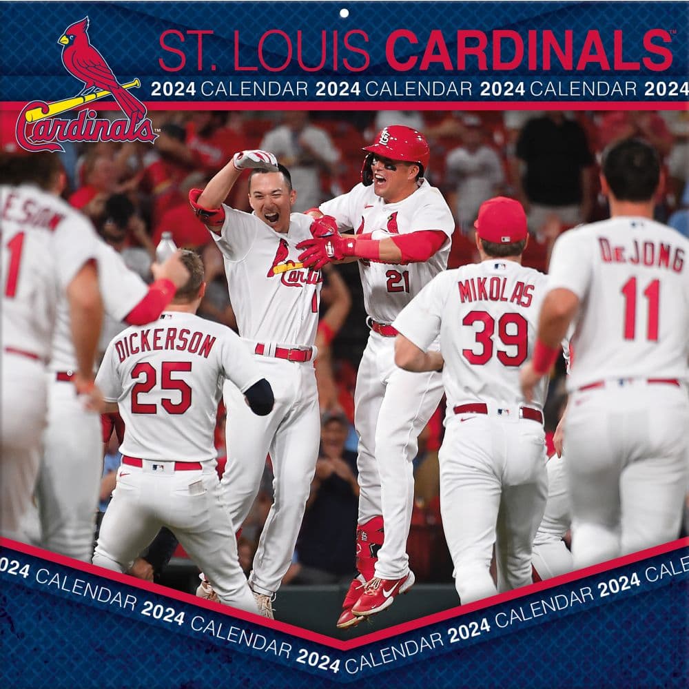 MLB St Louis Cardinals 2024 Wall Calendar - Calendars.com