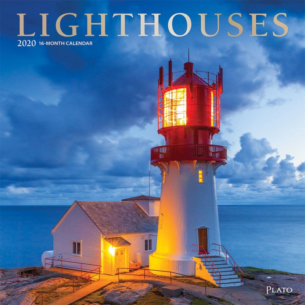 Lighthouses Wall Calendar