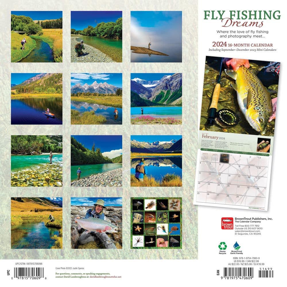 Fly Fishing Dreams 2024 Wall Calendar First Alternate Image width=&quot;1000&quot; height=&quot;1000&quot;