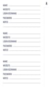 image Dallas Cowboys Password Journal Alternate Image 2