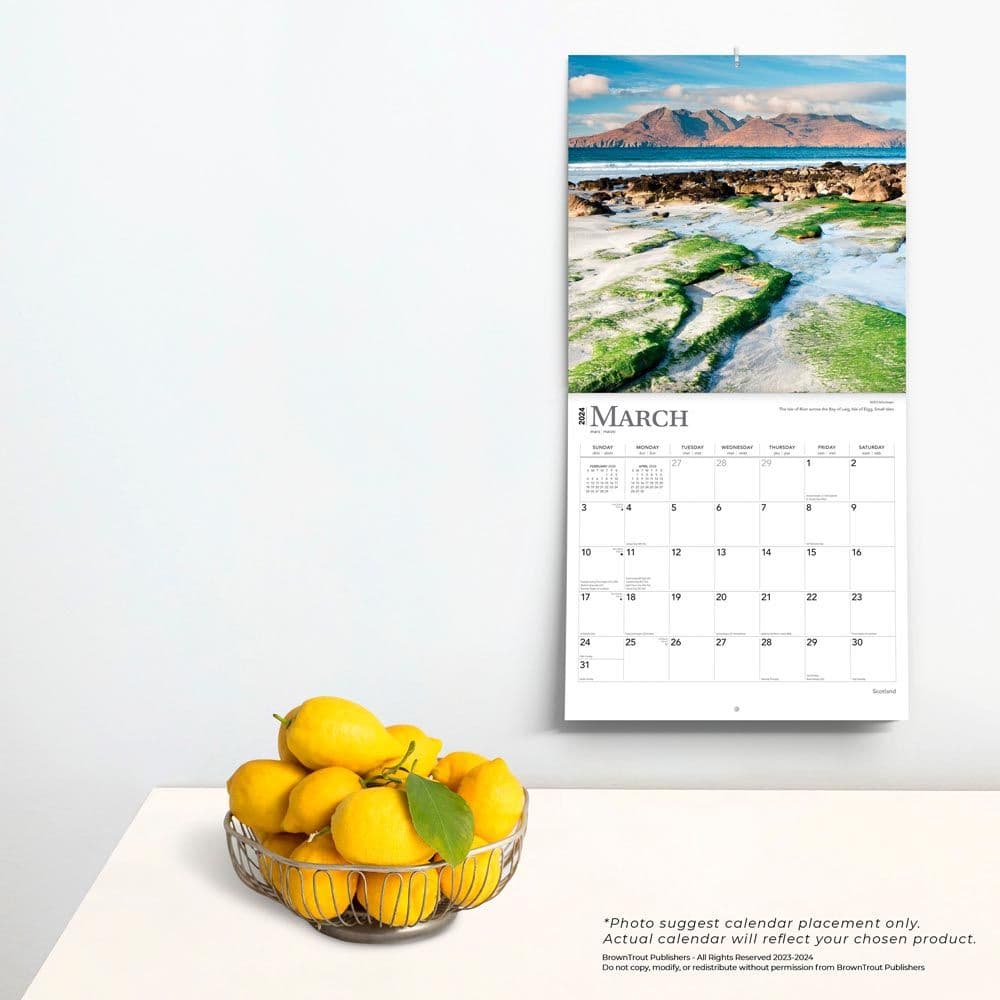 Scotland 2024 Wall Calendar