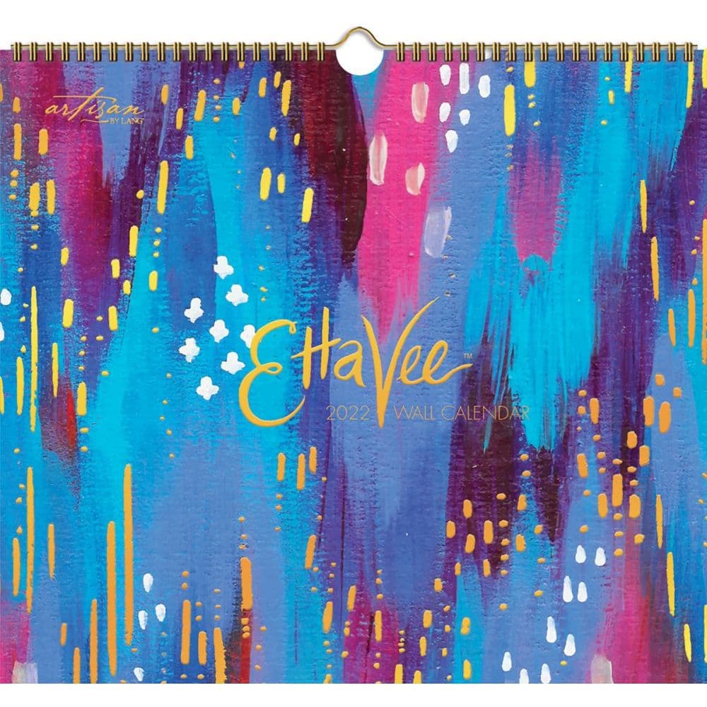 Ettavee 2022 Spiral Calendar