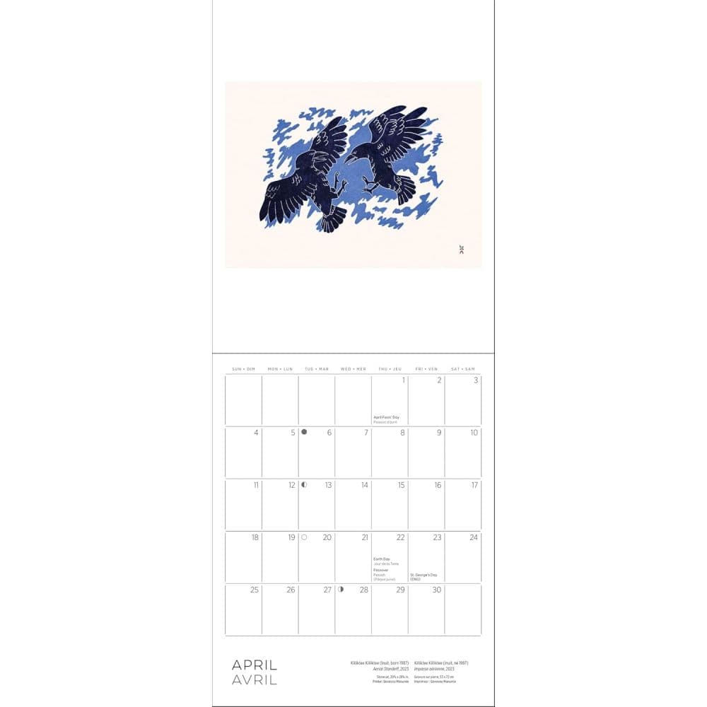 Inuit Art 2027 Mini Wall Calendar Third Alternate Image