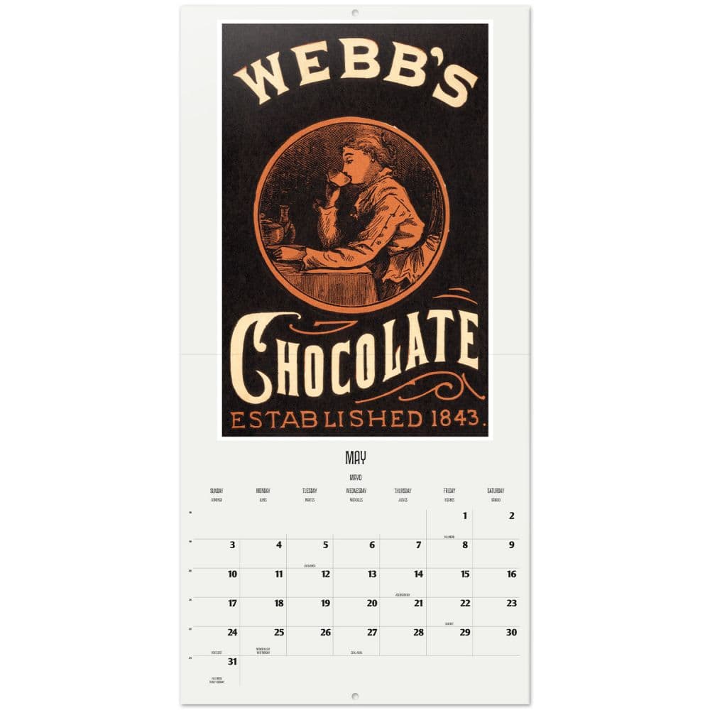Vintage Advertising 2026 Wall Calendar Second Alternate Image