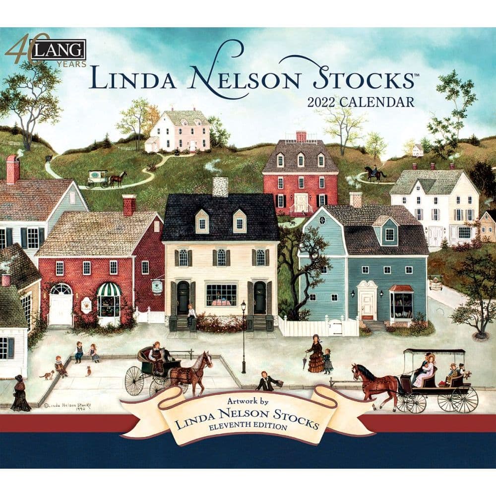 Linda Nelson Stocks 2022 Wall Calendar