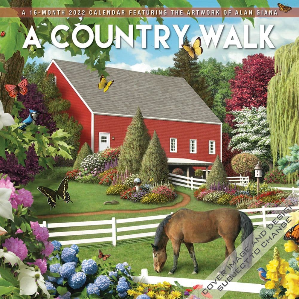 Country Walk 2022 Wall Calendar