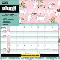 image Pawsome Pets 2027 Plan-It Plus Wall Calendar