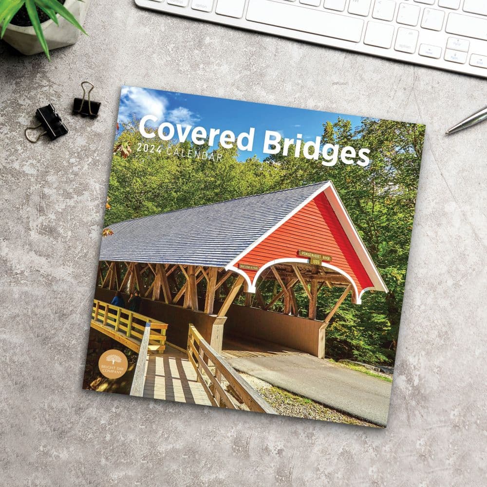 Covered Bridges 2024 Wall Calendar