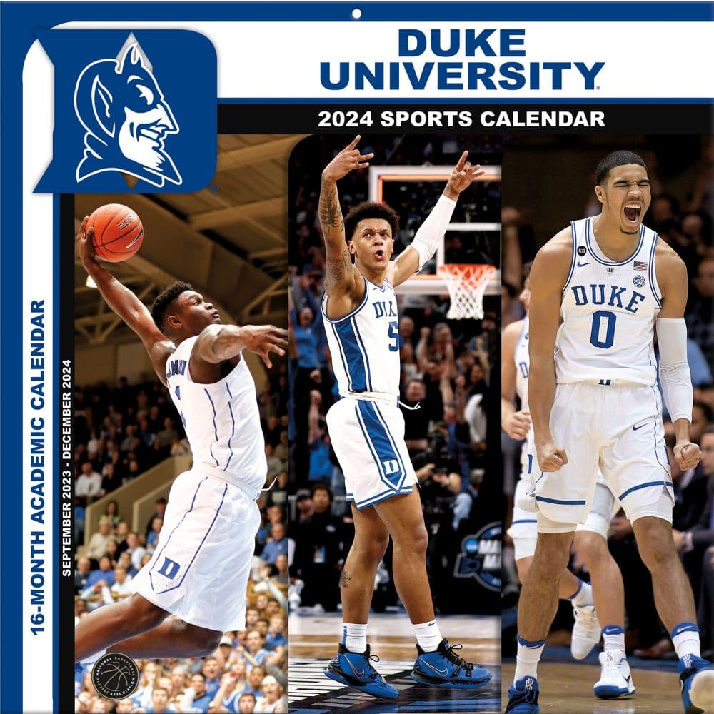 Duke Blue Devils 2024 Wall Calendar_Main