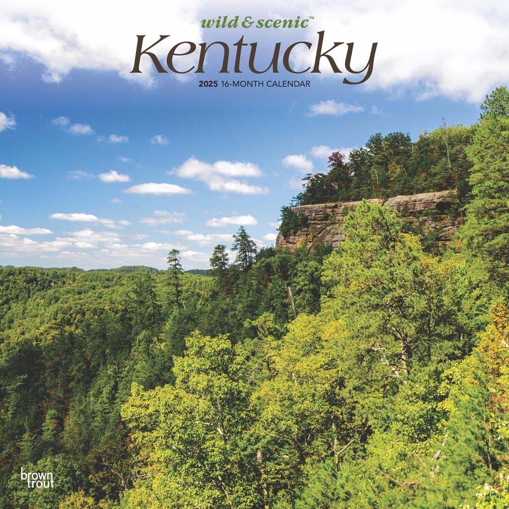 Kentucky Wild and Scenic 2025 Wall Calendar Main Image