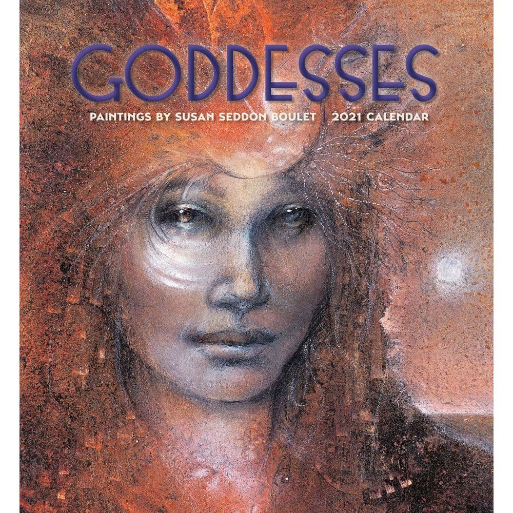 2021 Boulet Goddesses Wall Calendar