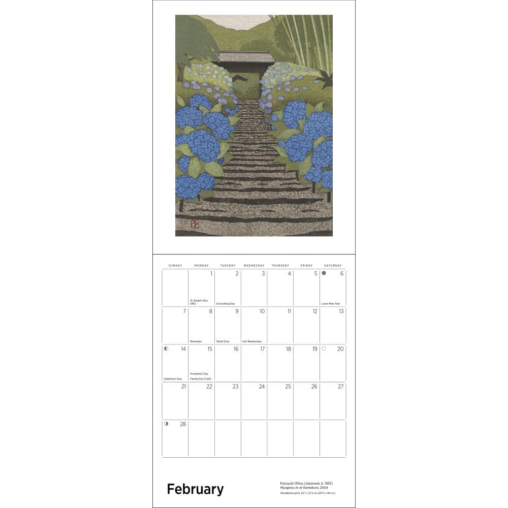 Serenity Ohtsu 2027 Mini Wall Calendar Third Alternate Image