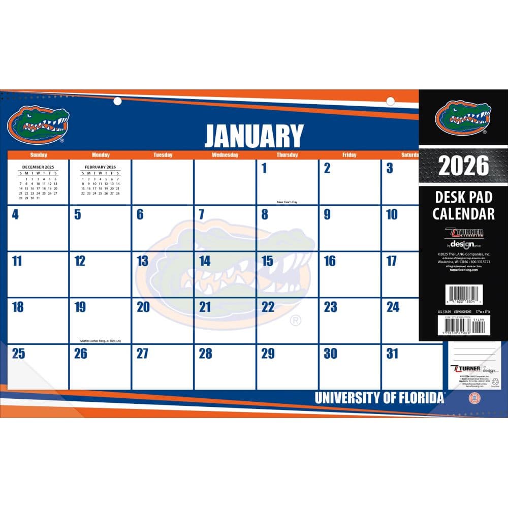 Florida Gators 2026 Desk Pad Third Alternate Image