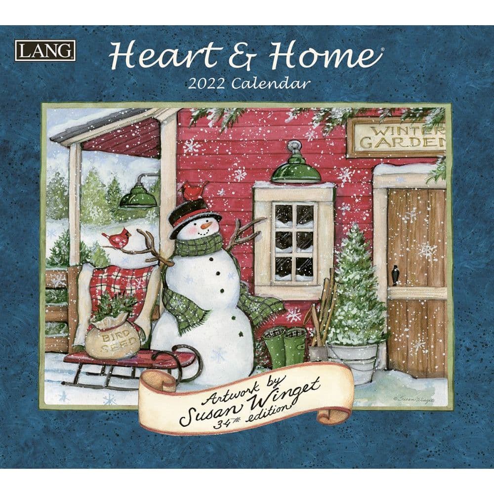 Heart & Home 2022 Special Edition Wall Calendar - Calendars.com