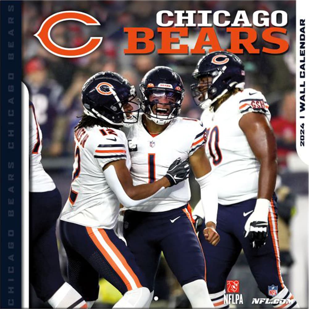 Chicago Bears 2024 Mini Wall Calendar
