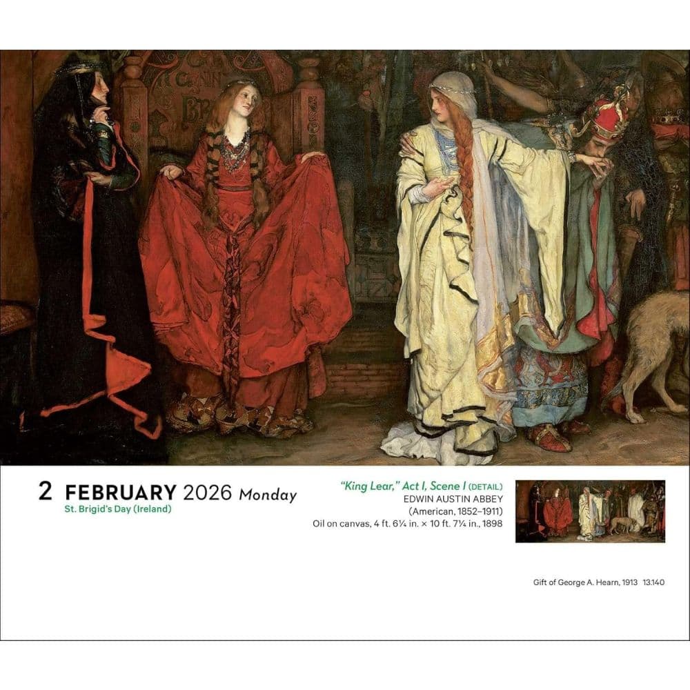 The Metropolitan Museum of Art 365 Days of Masterpieces 2026 Desk Calendar Fourth Alternate Image