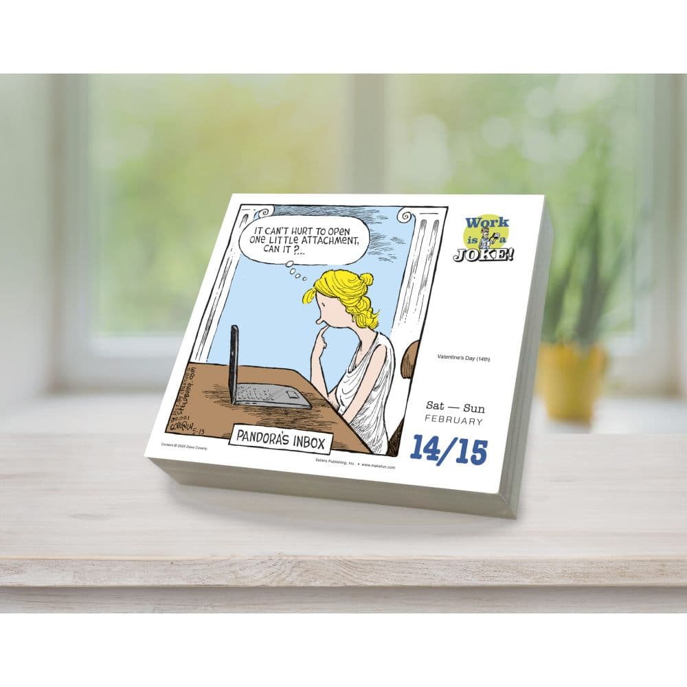 Work is a Joke 2026 Desk Calendar Fourth Alternate Image