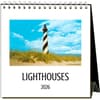 image Lighthouses 2026 Easel Desk Calendar Main Product Image