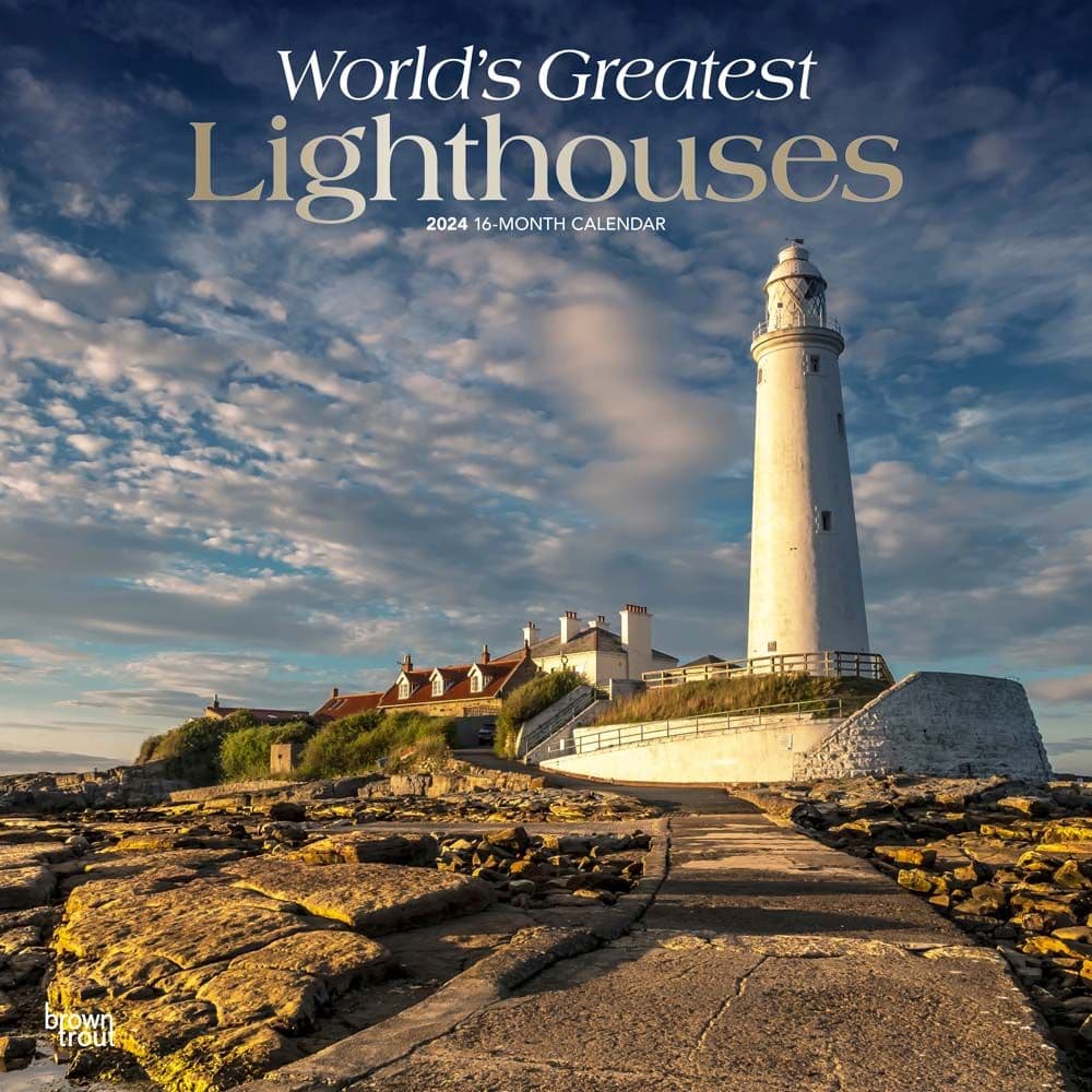 Lighthouses 2024 Wall Calendar Main Image