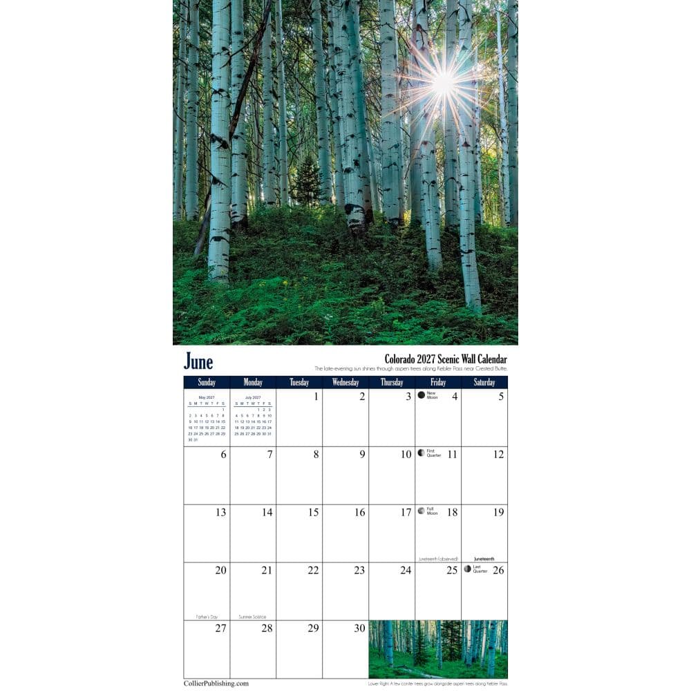 Colorado 2027 Wall Calendar Third Alternate Image