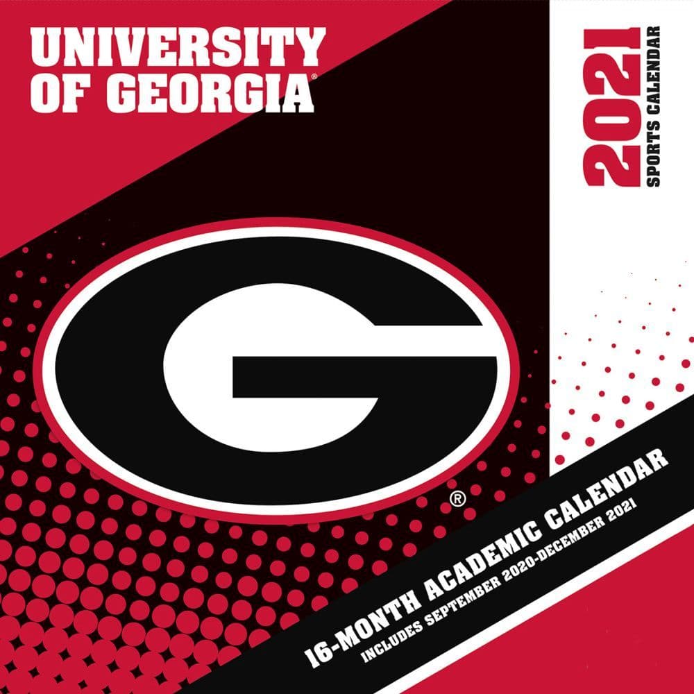 COL Georgia Bulldogs Mini Wall Calendar