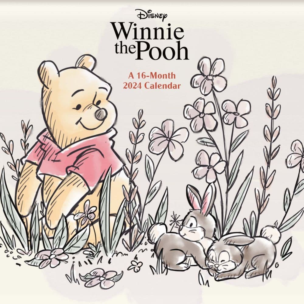 Winnie The Pooh 2024 Wall Calendar - Calendars.com