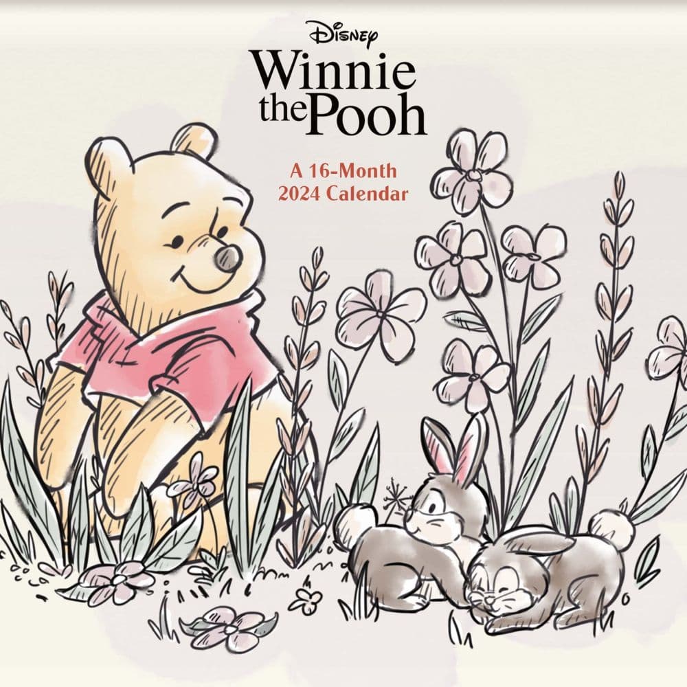Winnie The Pooh 2024 Wall Calendar Main Image