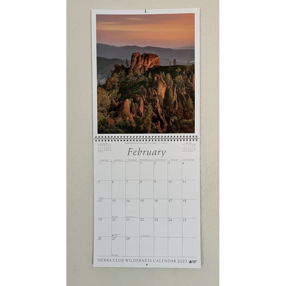 Sierra Club Wilderness Calendar 2023 - Printable Calendar 2023