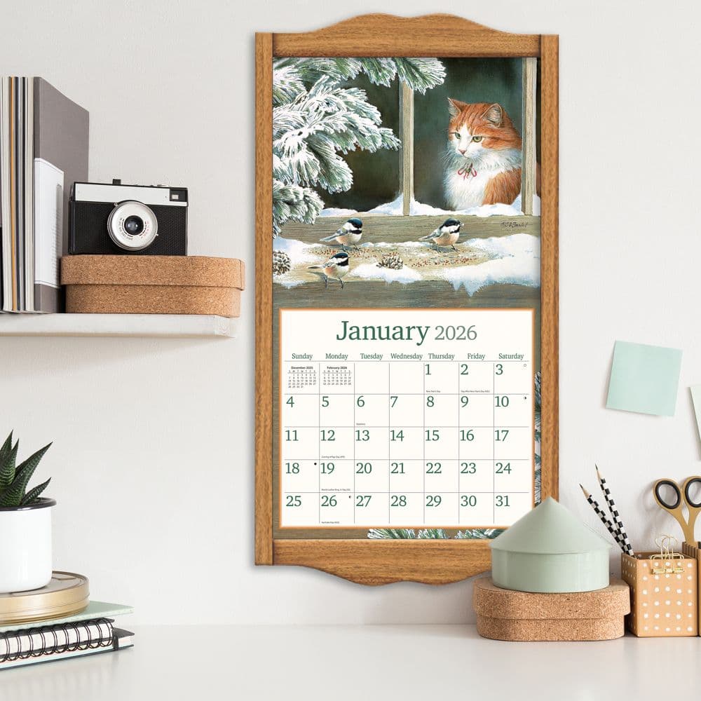 Cats in the Country 2026 Wall Calendar by Susan Bourdet_ALT5