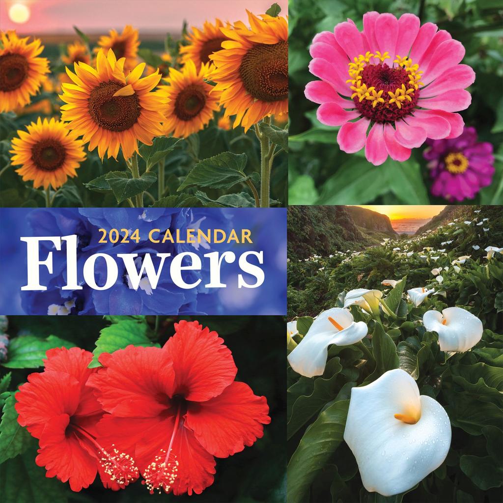 Flowers 2024 Wall Calendar Main Image