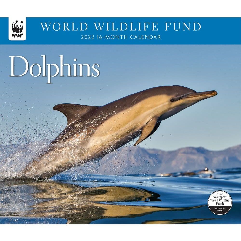 Dolphins WWF 2022 Wall Calendar