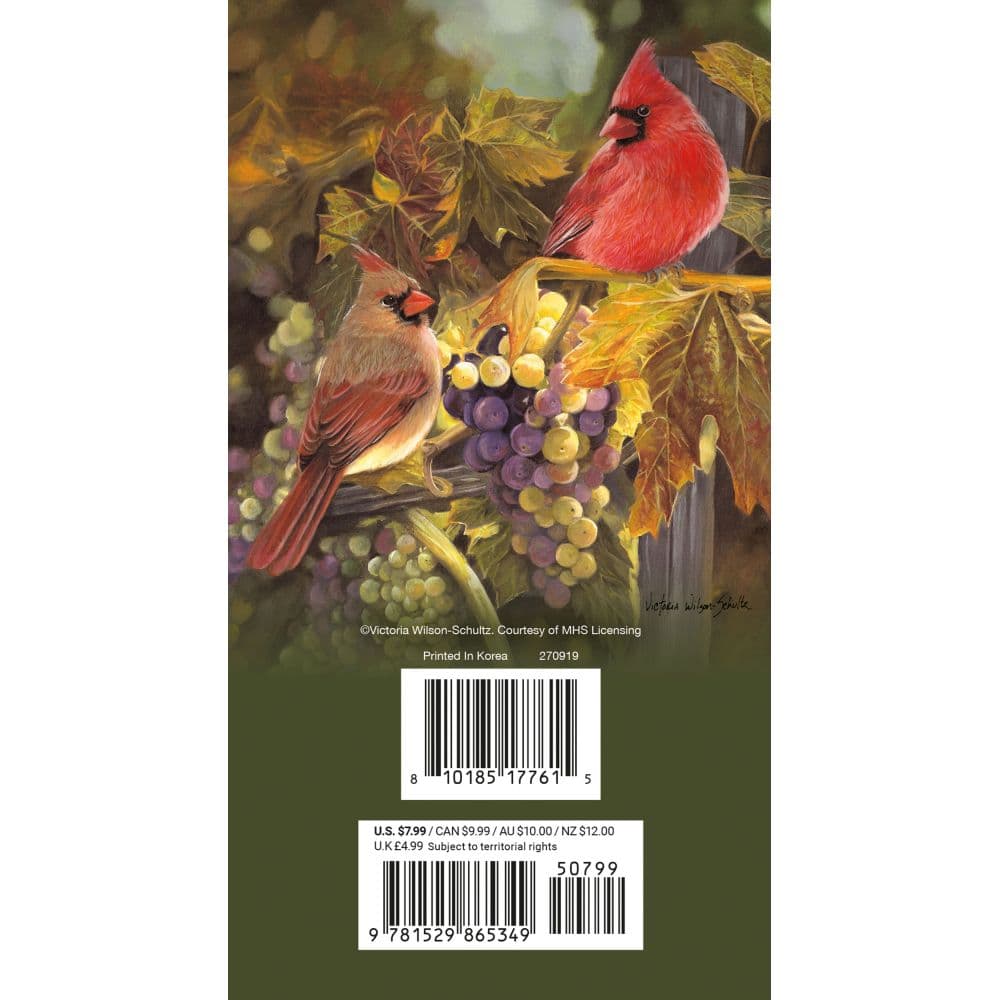 Victoria Schultz Songbirds 2027 2 Year Pocket Planner First Alternate Image
