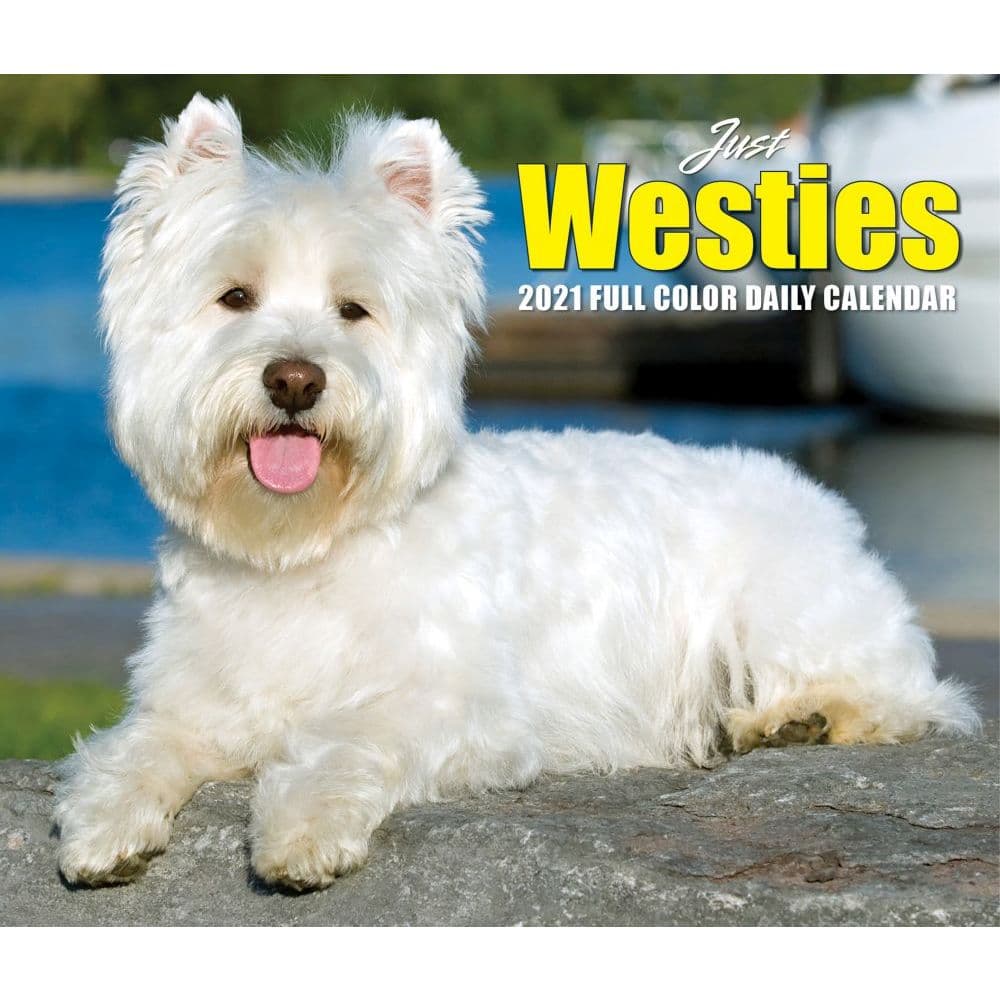 Just Westies Desk Calendar