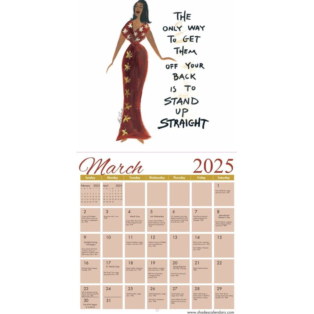 Girlfriends 2025 Wall Calendar Fourth Alternate Image