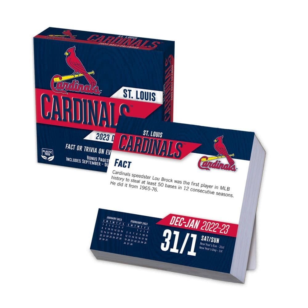 St. Louis Cardinals 2023 Desk Calendar