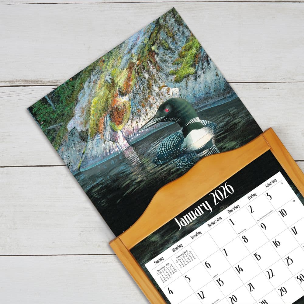 Loons on the Lake 2026 Wall Calendar by Jim Kasper_ALT4