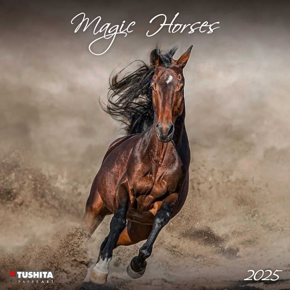 Magic Horses 2025 Wall Calendar Main Image